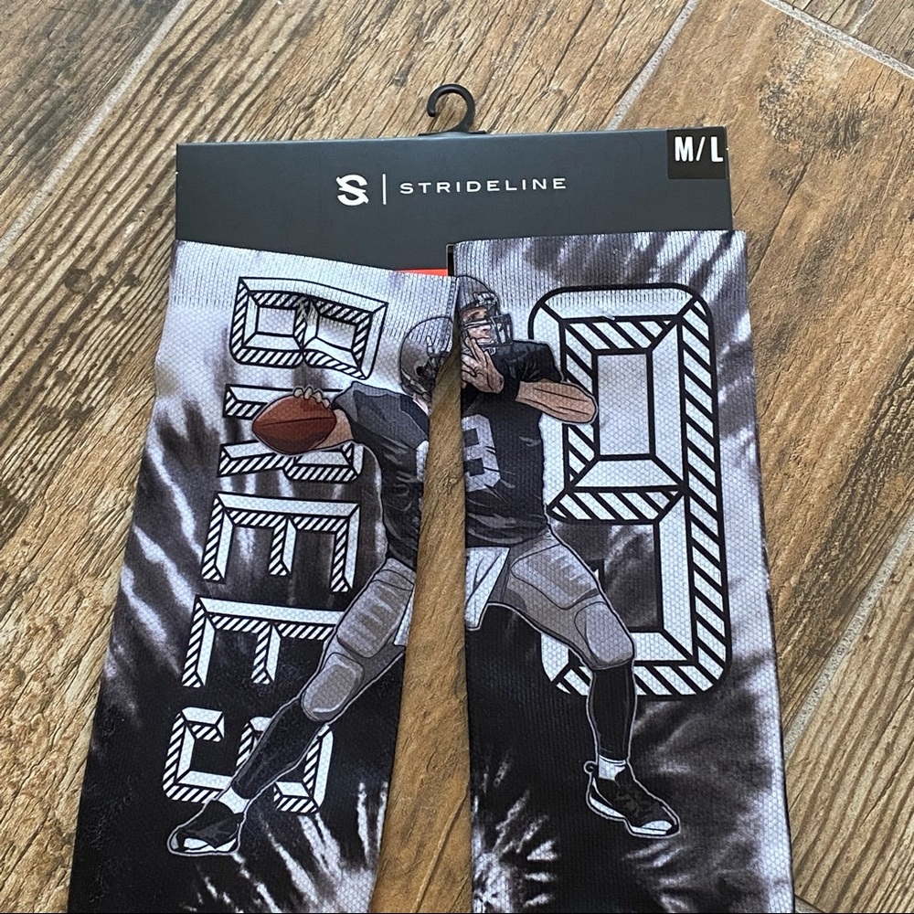 NWT Strideline Drew Brees Tie Dye Black EFS
